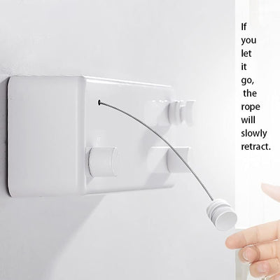 Kadorla WäScheleine Ausziehbar WäScheleine Wandmontage WäScheleine Mit Stahlkern der Wand montiert H