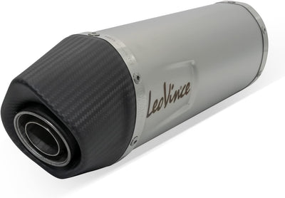 Auspuffanlage LeoVince Komplettanlage SBK LV ONE EVO, Edelstahl, Carbon Kappe, 2/1, mit Katalysator,
