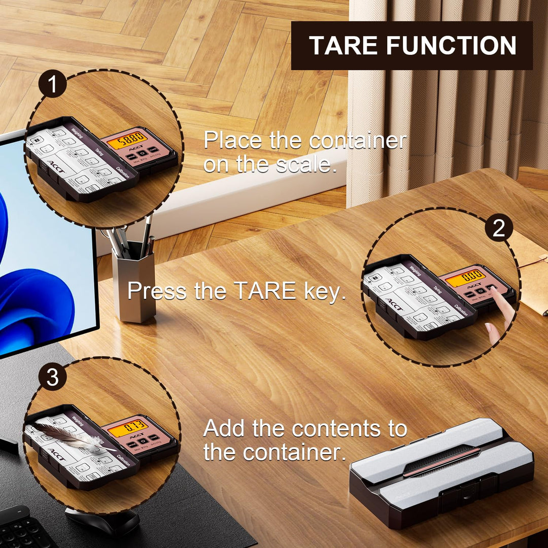 Digitale taschenwaage 300g x 0.01g, feinwaage 0.01g, präzisionswaage Gramm und Unze, Tragbare Schmuc