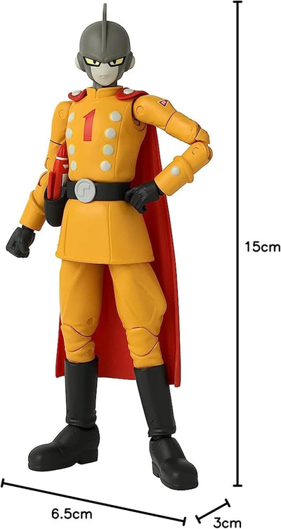 Bandai – Dragon Ball Super Super Hero – Dragon Star Figur, 17 cm – Gamma 1 – 40722 Gamma 1 (Dragon B