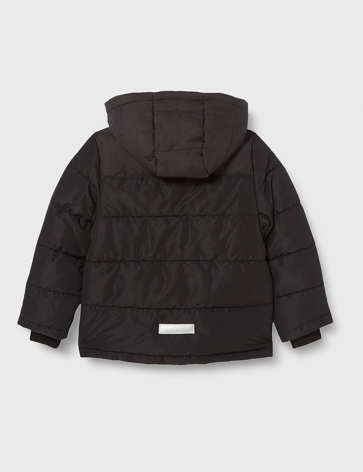 NAME IT Jungen Nkmmander Puffer Jacket Pufferjacke 134 Schwarz, 134 Schwarz
