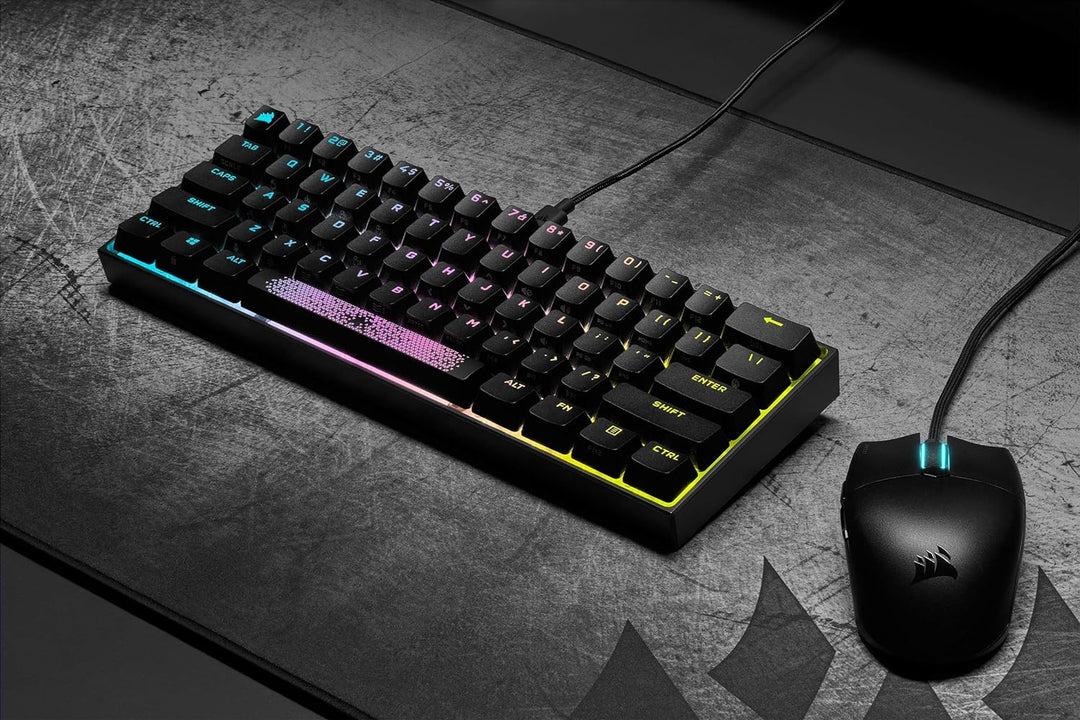 Corsair K65 RGB-LED, Cherry MX Speed Noir