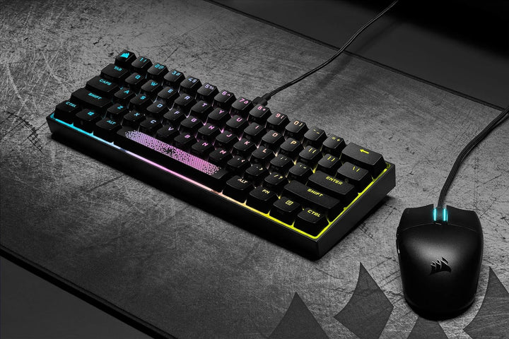 Corsair K65 RGB-LED, Cherry MX Speed Noir