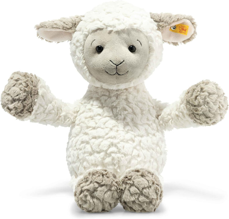 Steiff 067099 Lita Lamm - 45 cm - Kuscheltier - Weiss/braungrau