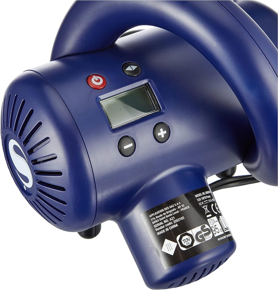 Sevylor Hochdruckluftpumpe 12V mit Abschaltautomatik Blau Einheitsgrösse, Einheitsgrösse