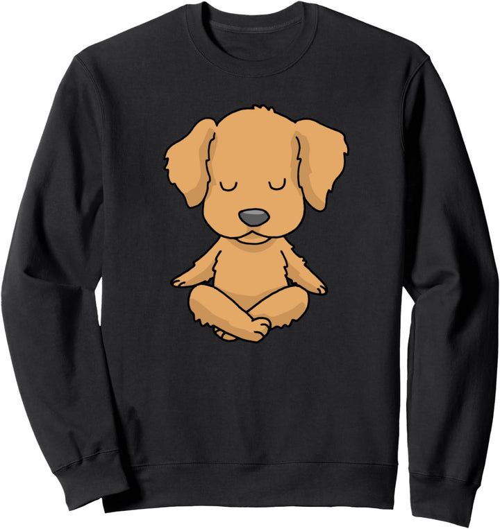 Golden Retriever Yoga Sweatshirt