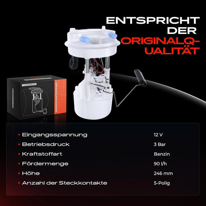 Kraftstoffpumpe Benzinpumpe für Barchetta 183 Punto 176 188 Punto Cabriolet 176C Y 840A 1993-2012 46