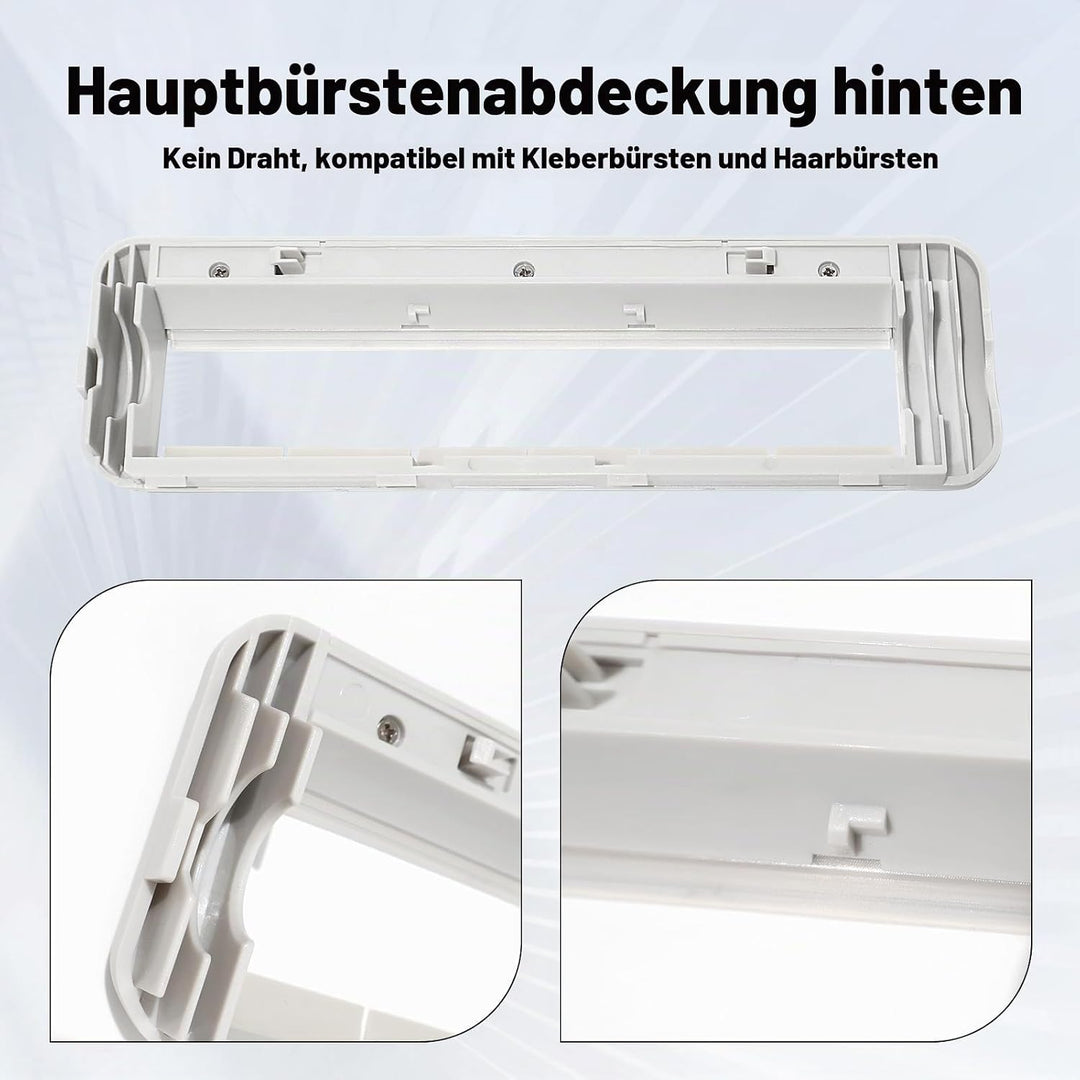 Hauptbürstenabdeckung Zubehör für Xiaomi X20+, für Dreame L40s Ultra CE, L40 Ultra AE4, L20 Ultra, X