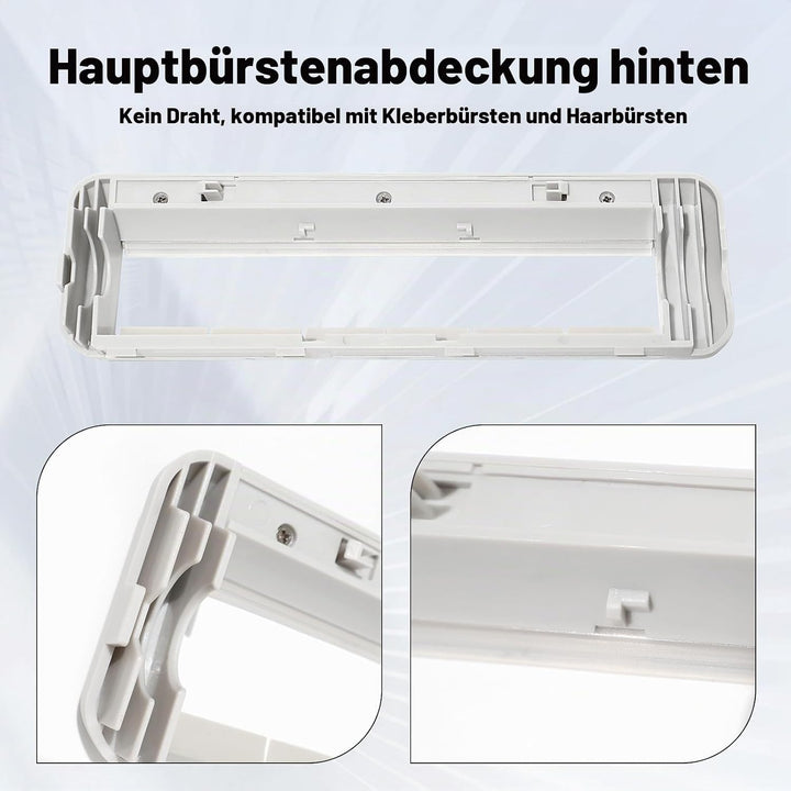 Hauptbürstenabdeckung Zubehör für Xiaomi X20+, für Dreame L40s Ultra CE, L40 Ultra AE4, L20 Ultra, X
