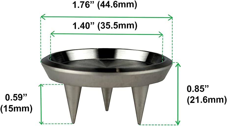IsoAcoustics Gaia III Teppichspikes, 4er-Pack, IsoAcoustics GAIA III Teppichspikes, 4er-Pack
