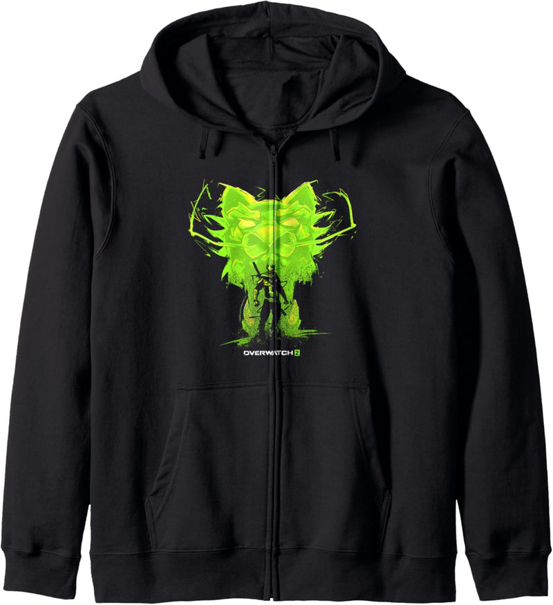 Overwatch 2 Genji Green Dragon Ninja Spirit Kapuzenjacke