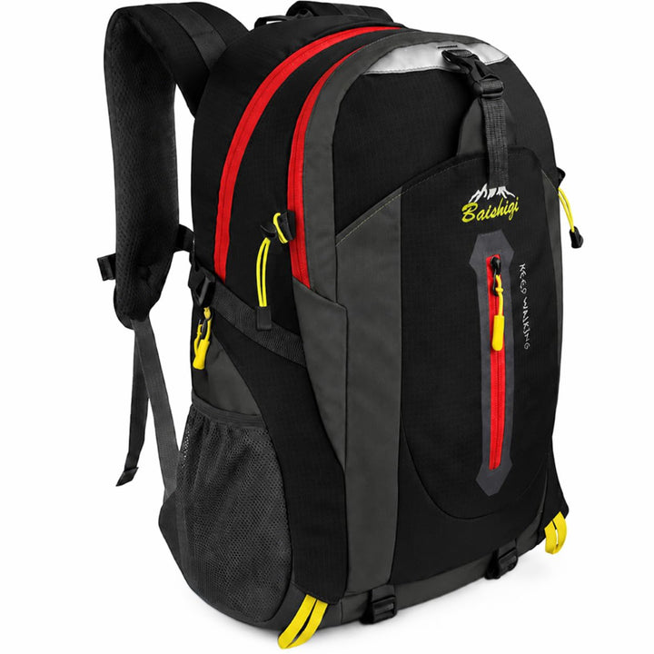 OcioDual Wanderrucksack 30L Schwarze, Travelite Rucksack, Arbeitsrucksack Herren, Wanderrucksack Her