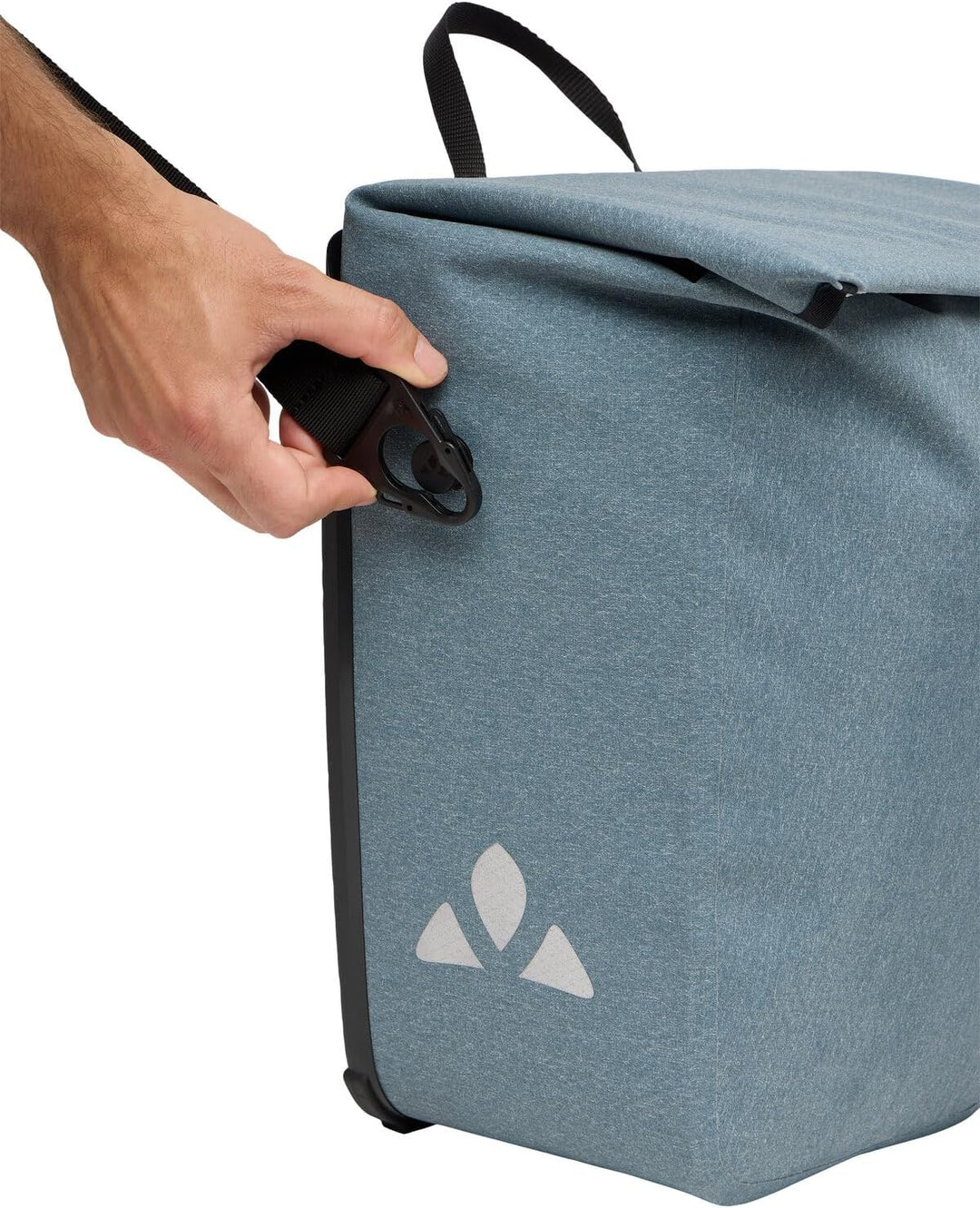 VAUDE ReCycle Commute Single - Fahrradtasche - 1 Hinterradtasche (20 Liter) - wasserdicht - Made in