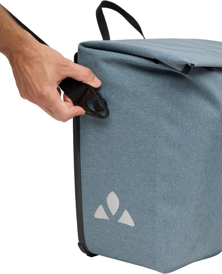 VAUDE ReCycle Commute Single - Fahrradtasche - 1 Hinterradtasche (20 Liter) - wasserdicht - Made in