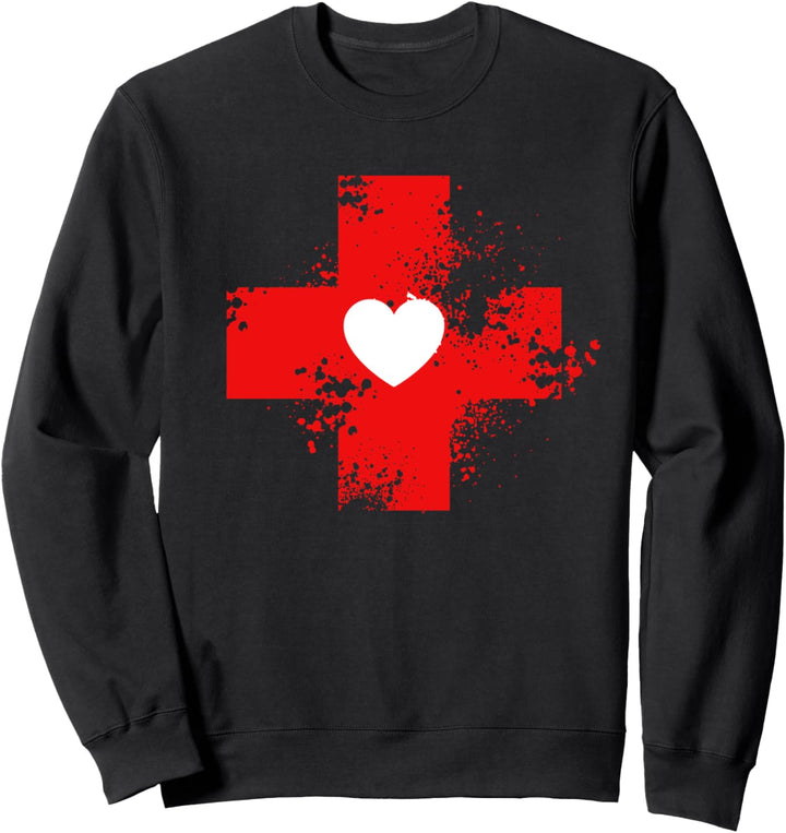 Geschenk für Krankenschwester | Krankenpfleger Geschenke Sweatshirt