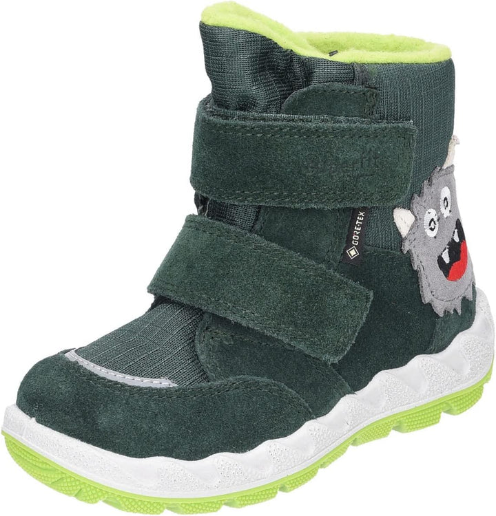 Superfit Jungen Icebird Warm Gefütterte Gore-tex Schneestiefel 21 EU Weit Grün Hellgrün 7000, 21 EU