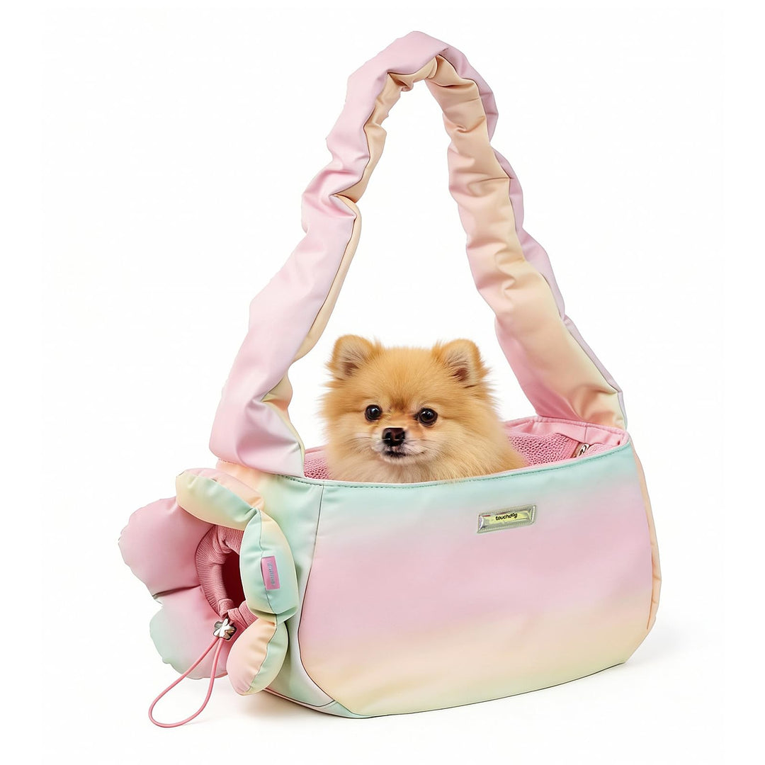 Haustier Tragetasche für kleine Hunde und Katzen, leichte, gepolsterte Reisehandtasche, Tragetasche