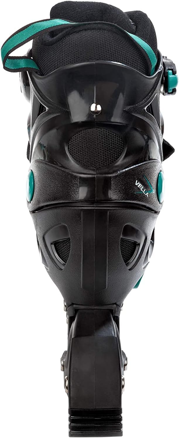 RAVEN 3in1 Inline Skates Triskates Rollschuhe Inliner für Kinder und Erwachsene verstellbar 33-36 (2