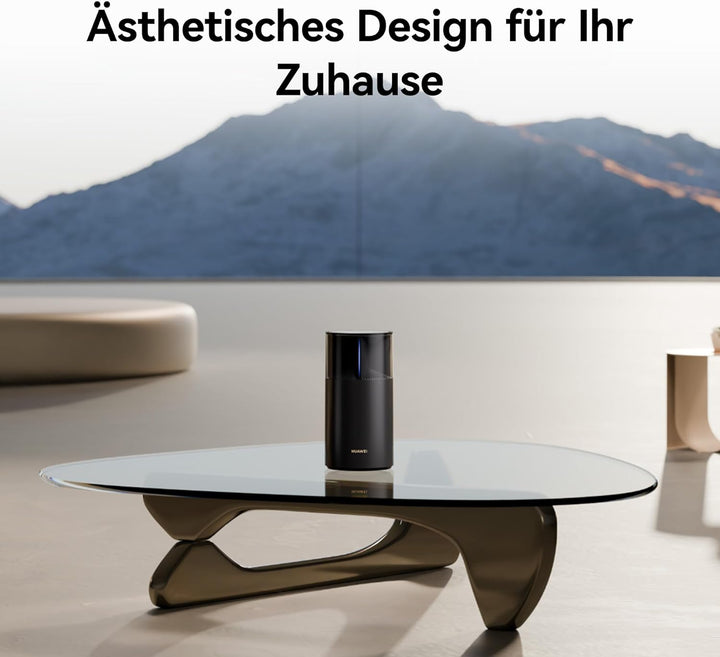 HUAWEI WiFi Mesh X1 Pro Router, 3,6 Gbit/s, Dualband WLAN 7, etagenübergreifende Netzantenne, Vier 2