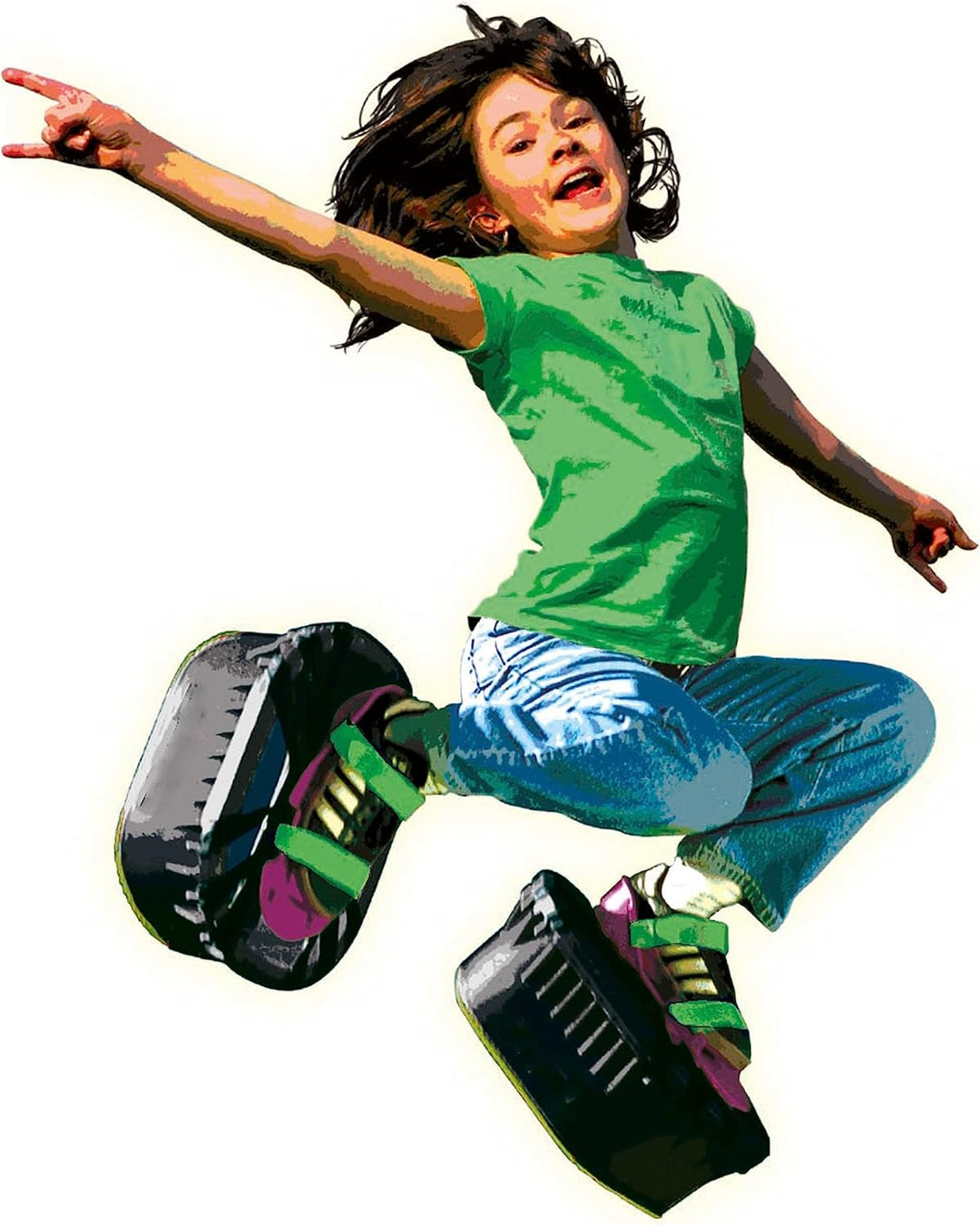 Salta Locos Mini-Trampoline, Schwarz, Einheitsgrösse (CONCENTRA 126630)