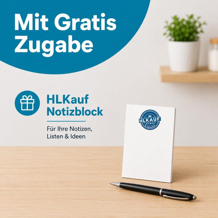 HLKauf Vorratsdosen mit Deckel 6x 1750ml luftdicht diverse Sets Küchenorganizer Aufbewahrungsbox BPA