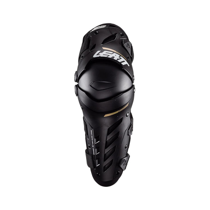 Leatt 2022 Dual Axis Knieschützer (gross/XL) (schwarz) Large/X-Large, Large/X-Large