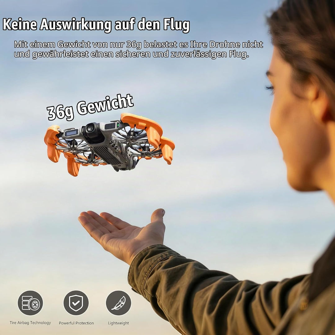 STARTRC Propeller Guard für Dji Neo 2 Zubehör, EVA Propellerschutz Höhe Höhensteigerndes Abdeckung f