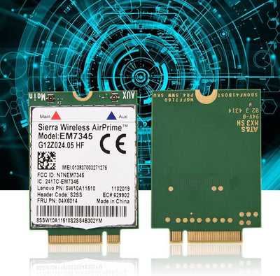 EM7345 Modul karte,Professionelle EM7345 04X6014 4G-LTE/HSPA-WWAN-Kartenmodul für Thinkpad X250 X1C