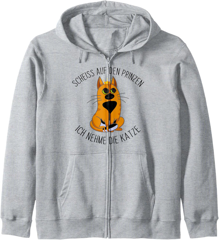 Scheiss auf den Prinzen, Ich nehme die Katze Kapuzenjacke