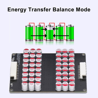 Annadue 12S Bis 16S Akku Aktiver Equalizer, Lifepo4 Lithium Lipo Akku Energie Aktiver Equalizer, 1,8