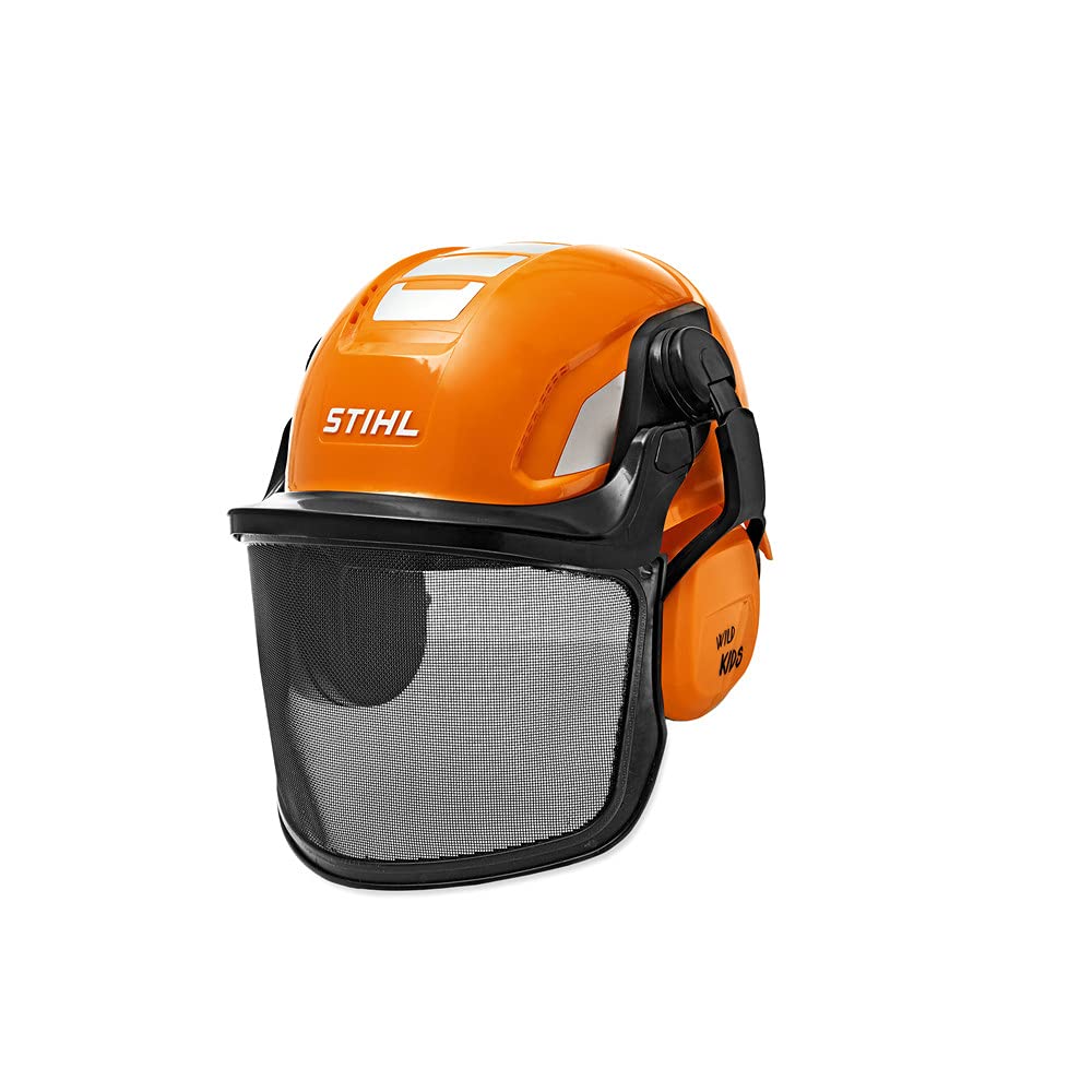 Stihl Unisex Kinder Helmset Spielzeughelm, Orange, Einheitsgrösse