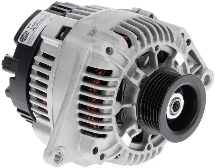 HELLA - Generator/Lichtmaschine - 14V - 110A - für u.a. Renault Kangoo Rapid (FC0/1_) - 8EL 011 710-