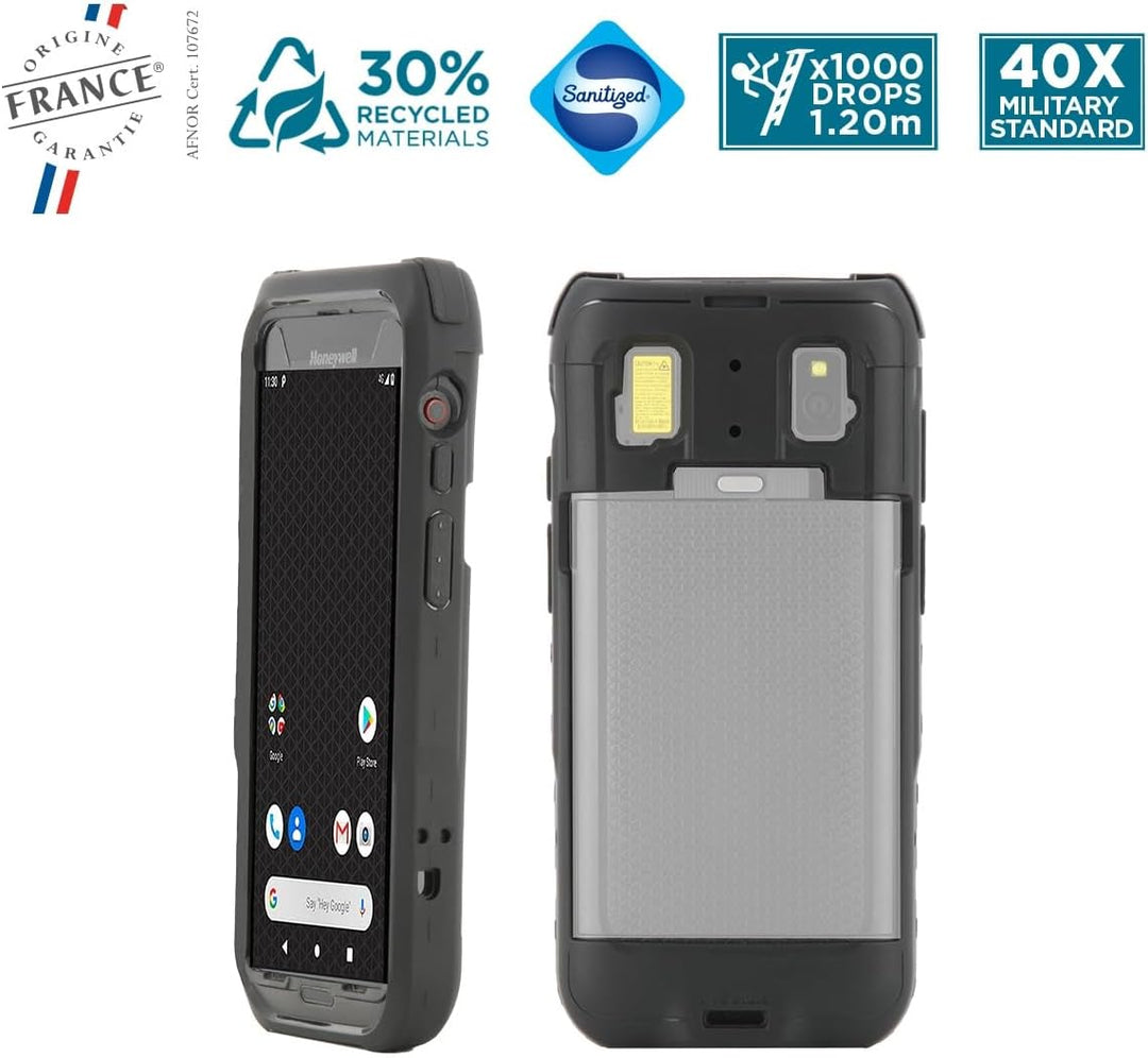Mobilis Verstärkte Schutzhülle für Honeywell CT47, Robuste Hülle für Honeywell CT47 Touchscreen-Comp
