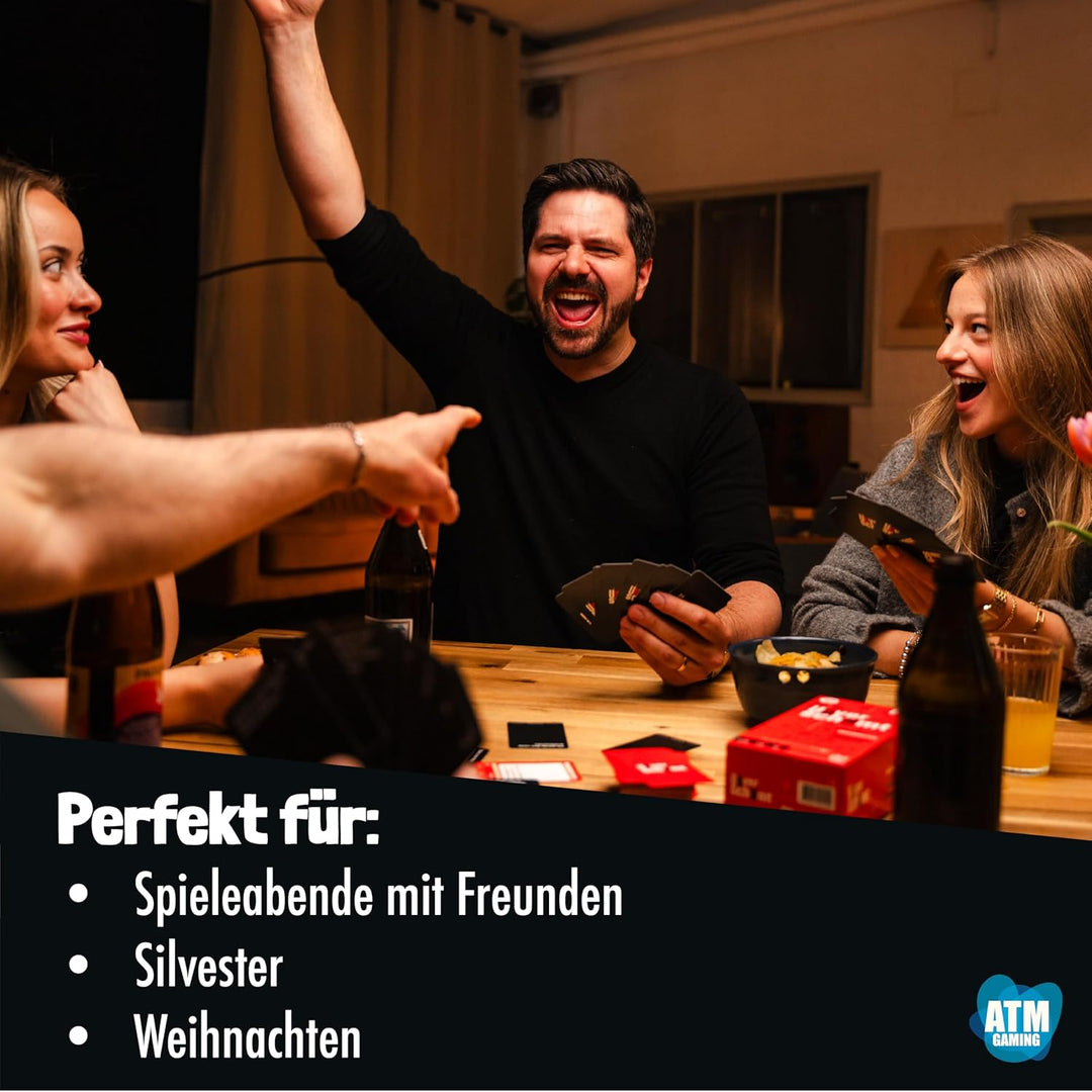 Unverschämt Spiel - Das lustige Kartenspiel mit unverschämten Nachrichten von Dreister - Partyspiel