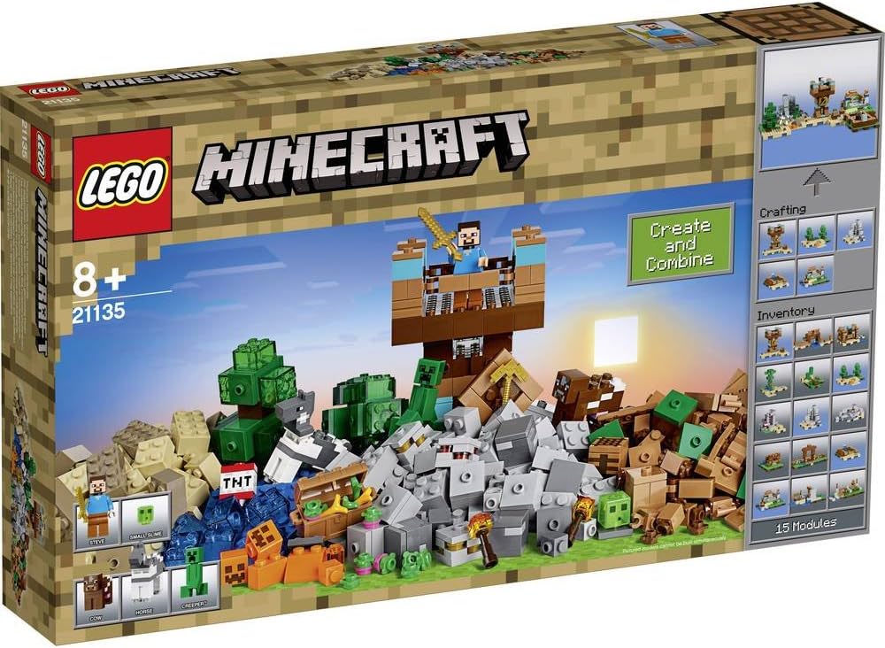 Minecraft Lego 21135 Crafting-Box 2.0 Single, Single