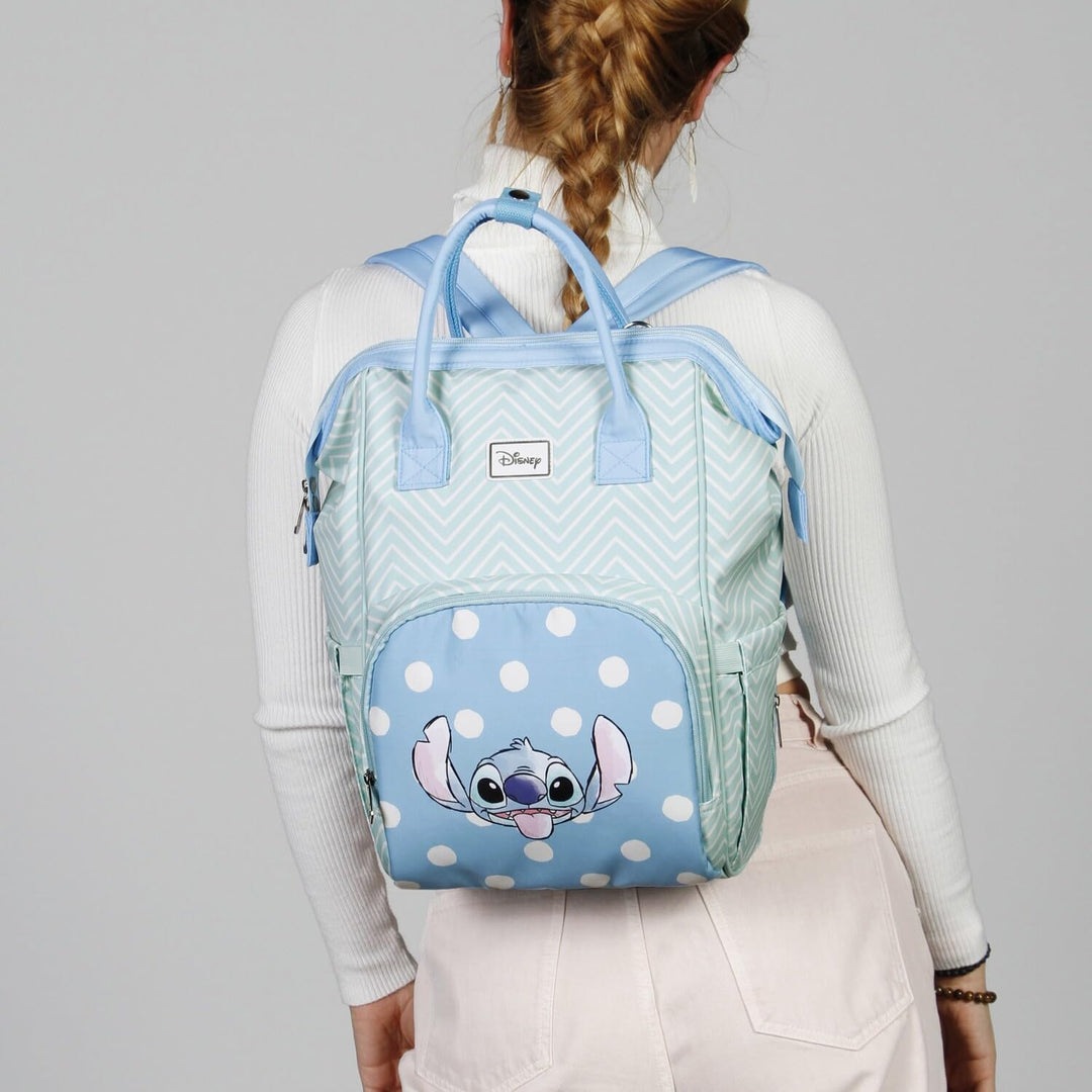 Lilo und Stitch Lovely-Mommy Rucksack, Blau, 25 x 40 cm, Kapazität 20 L