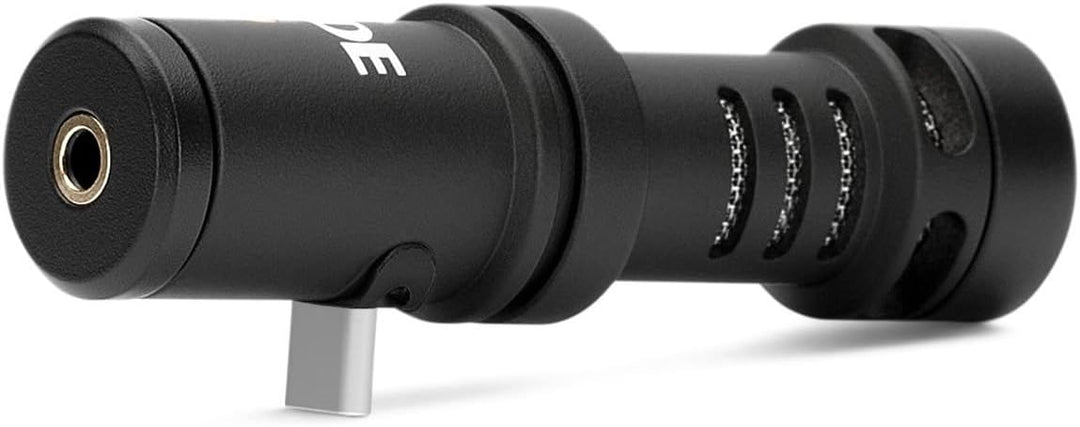 Rode Videomic Me-C+ USB-C Mikrofon für iOS und Android Smartphones mit Audiofly InEar Ohrhörer