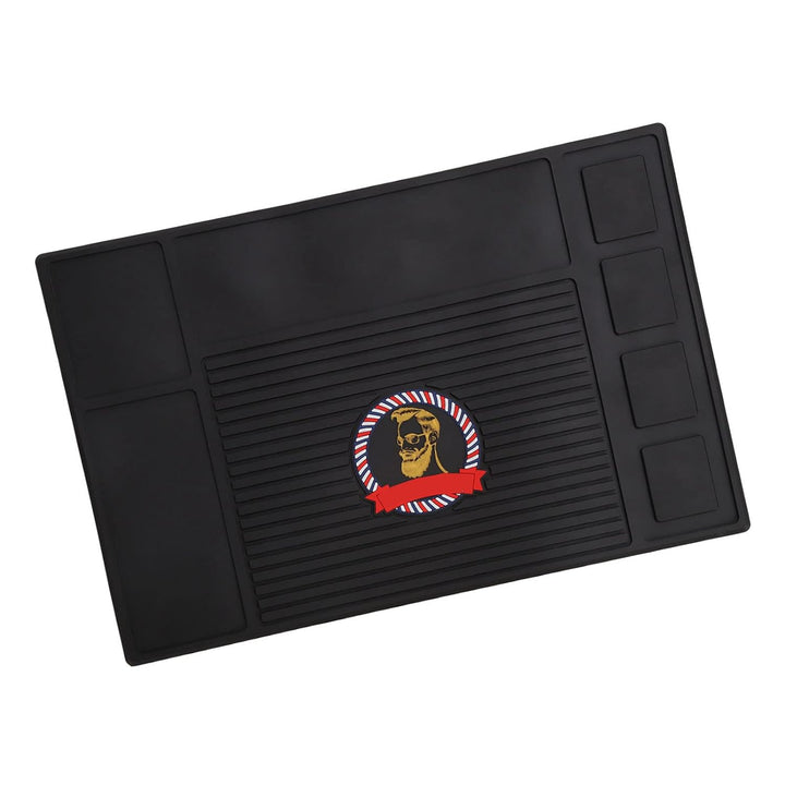 Friseur-Werkzeug-Organizer-Matte, Friseur-Arbeitsstation-Matte für Salon, Silikon-Rutschfestigkeit,
