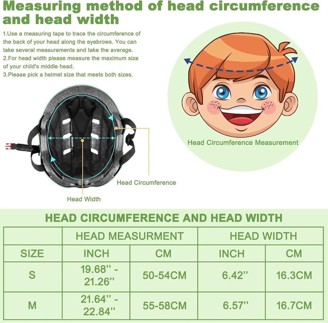 KORIMEFA Kinder Fahrradhelm Kinderhelm Radhelm Sporthelm CE-Zertifizierung für Fahrrad Skateboard Sc
