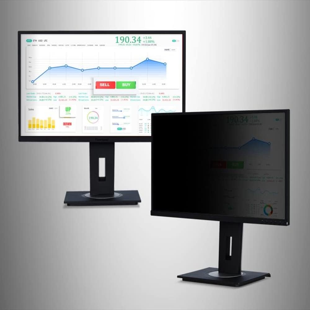 Blickschutzfolie schützt Display und Daten - für Apple iMac 21.5 Zoll, Apple iMac 21.5 Zoll