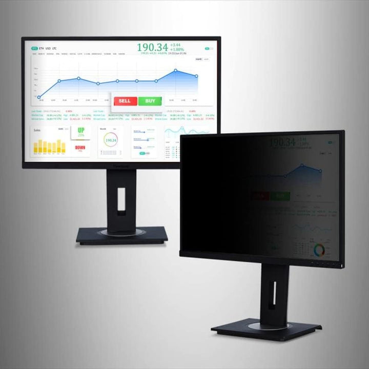Blickschutzfolie schützt Display und Daten - für Apple iMac 21.5 Zoll, Apple iMac 21.5 Zoll