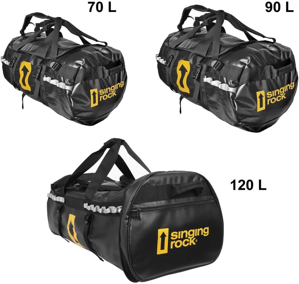 Singing Rock Expedition Duffle Bag 90-Litre/5490-Cubic" Schwarz, 90-Litre/5490-Cubic" Schwarz