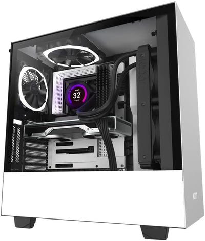 NZXT Kraken Z53 240 mm - RL-KRZ53-01 - AIO RGB CPU Liquid Cooler - Customizable LCD Display - Improv