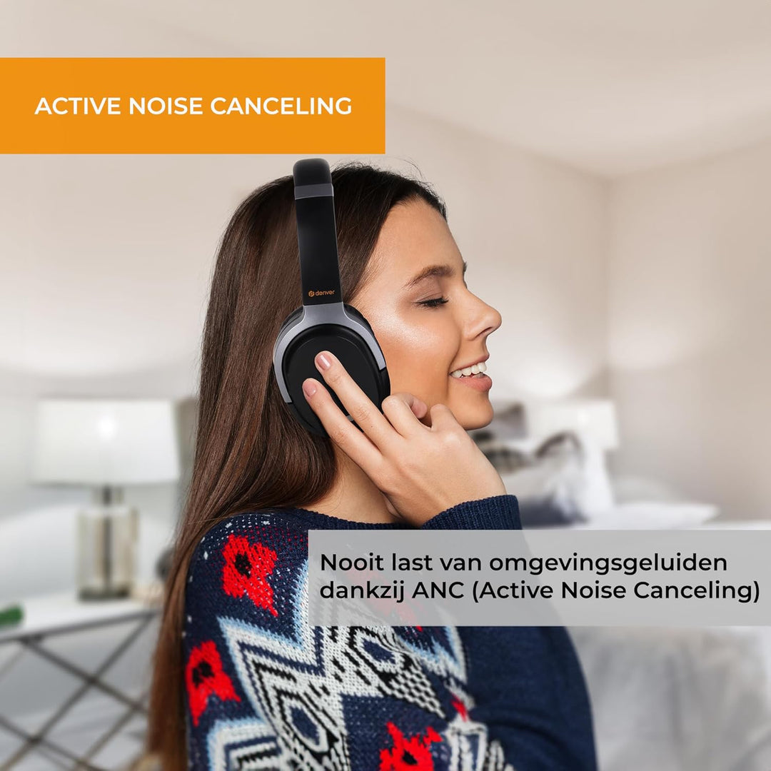 Denver Electronics BTN-210 Wireless Bluetooth 5.1 USB-C Kopfhörer