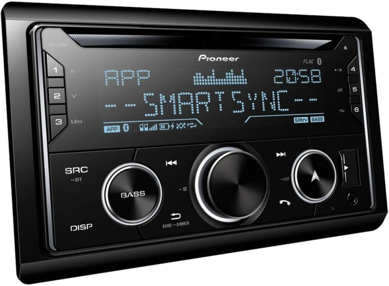 Pioneer FH-S720DAB FH-S720BT CD-Autoradio 2DIN CD-Autoradio mit Bluetooth Freisprecheinrichtung, Fro