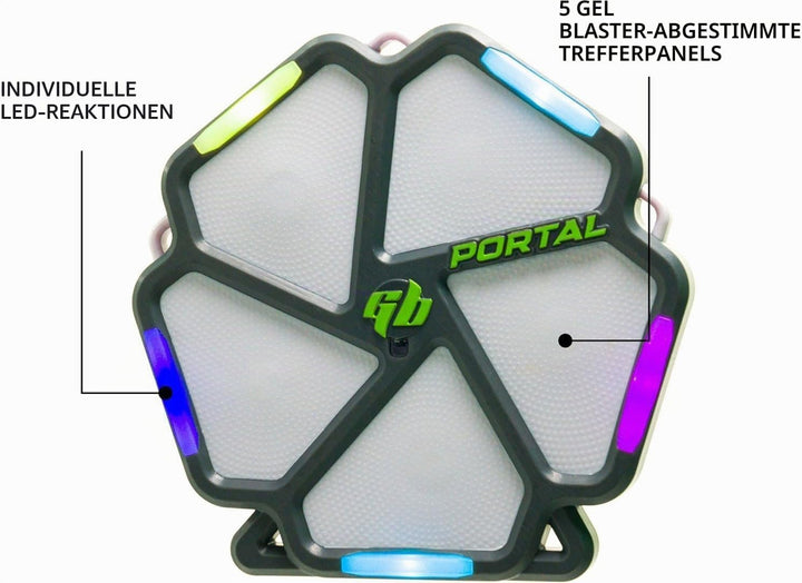 Gel Blaster Portal Smart Target System mit enthaltener App (Nur iOs) - Zielsystem mit reaktionsfreud