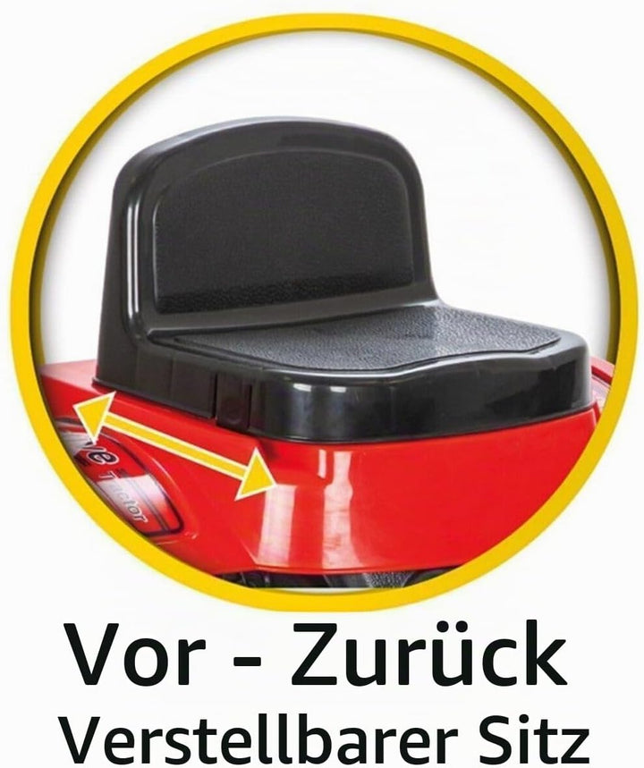 Cangaroo Pilsan Traktor zum Treten für Kinder, grün 07314, gr&amp;