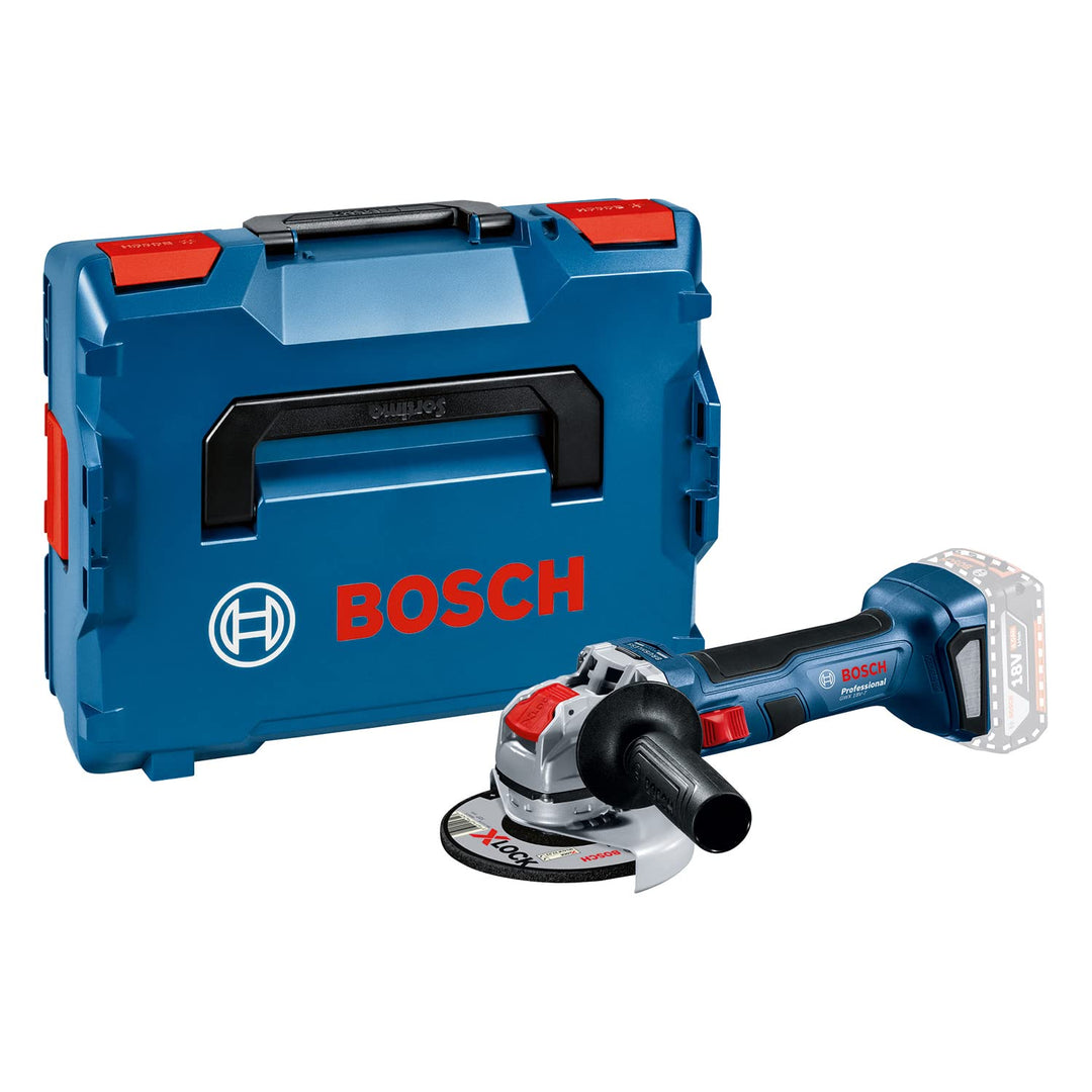 Bosch Professional 18V System Akku Winkelschleifer GWX 18V-7 (mit X-LOCK-Aufnahme, Scheiben- Ø115mm,