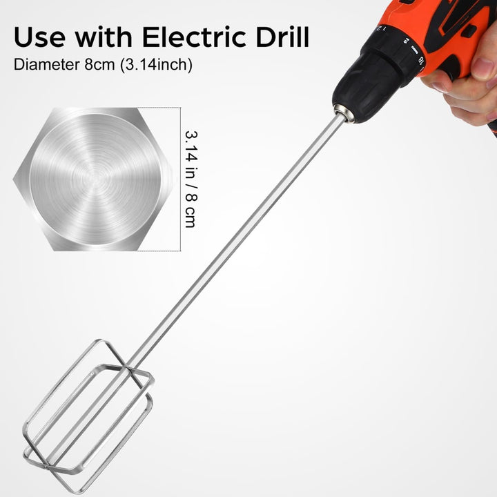 Rührstäbe für Langer Handmixer für Teige und Saucen für Hot Pot und Backwaren Praktische Küchenhilfe
