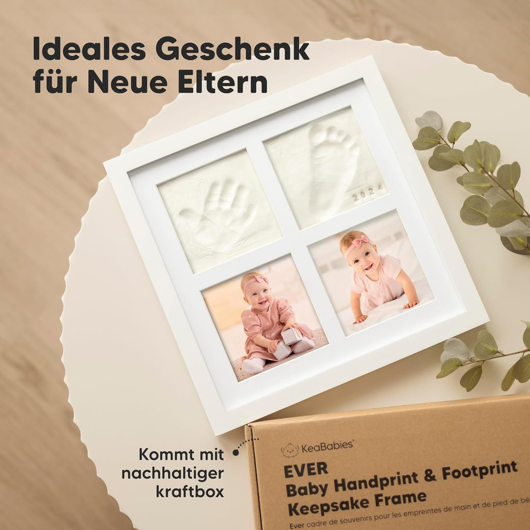 Baby Handabdruck und Fussabdruck Set - Baby Fussabdruck Set, Gipsabdruck Baby Hand und Fuss, Baby Fu